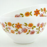 2 bowls in opal and tempered glass - Scania Arcopal France - vintage 70s