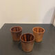 Set of 3 stoneware glasses