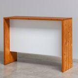 Swedish Mid-Century bar set made from solid pine 1970s