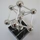 Clipboard atomium brussels metal marble vintage design