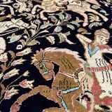 Ghoum silk carpet 104x162cm