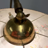 Floor lamp with table
