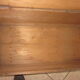 Old solid wooden chest