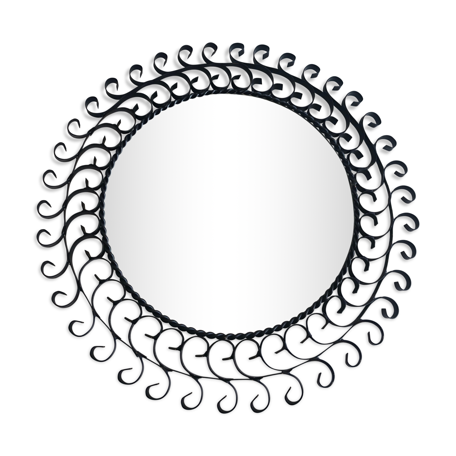 Black Sun Mirror 36,5cm
