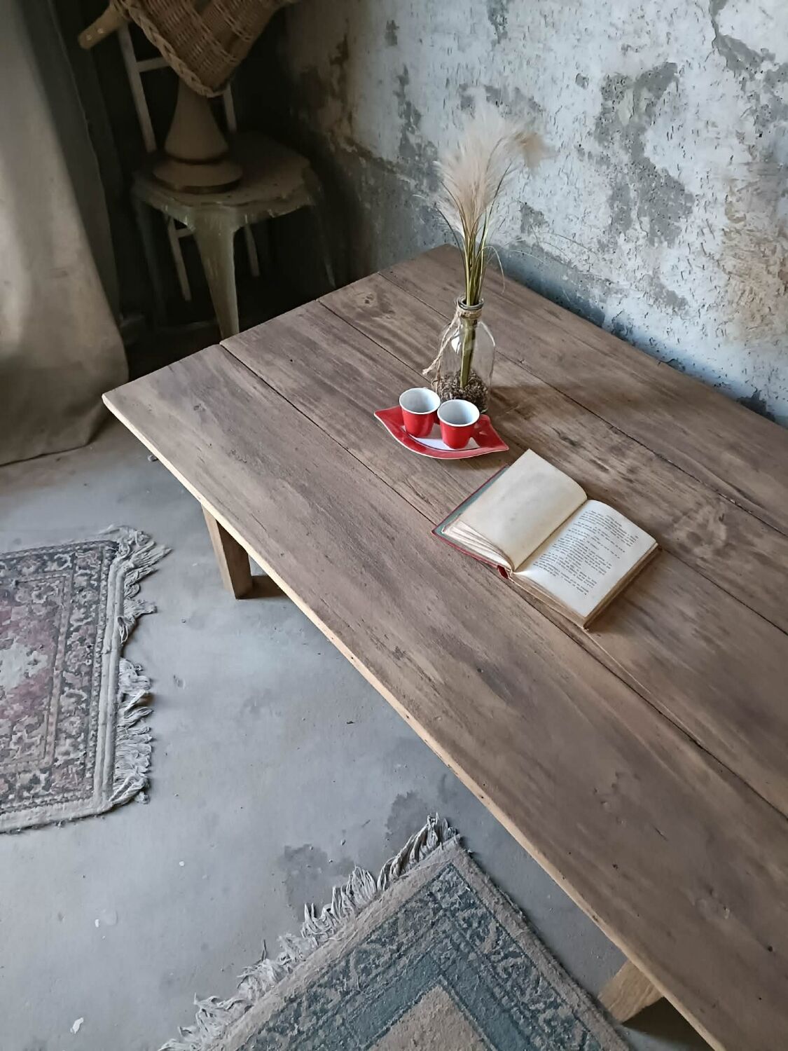 Farmhouse coffee table
