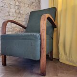 Fauteuil en bois courbé
