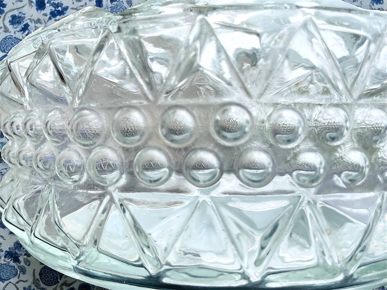 Pair glass lights for ceiling or wall
