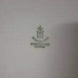 Fine porcelain dinner plate with blue flower, Winterling, Markletheuthen Bavaria