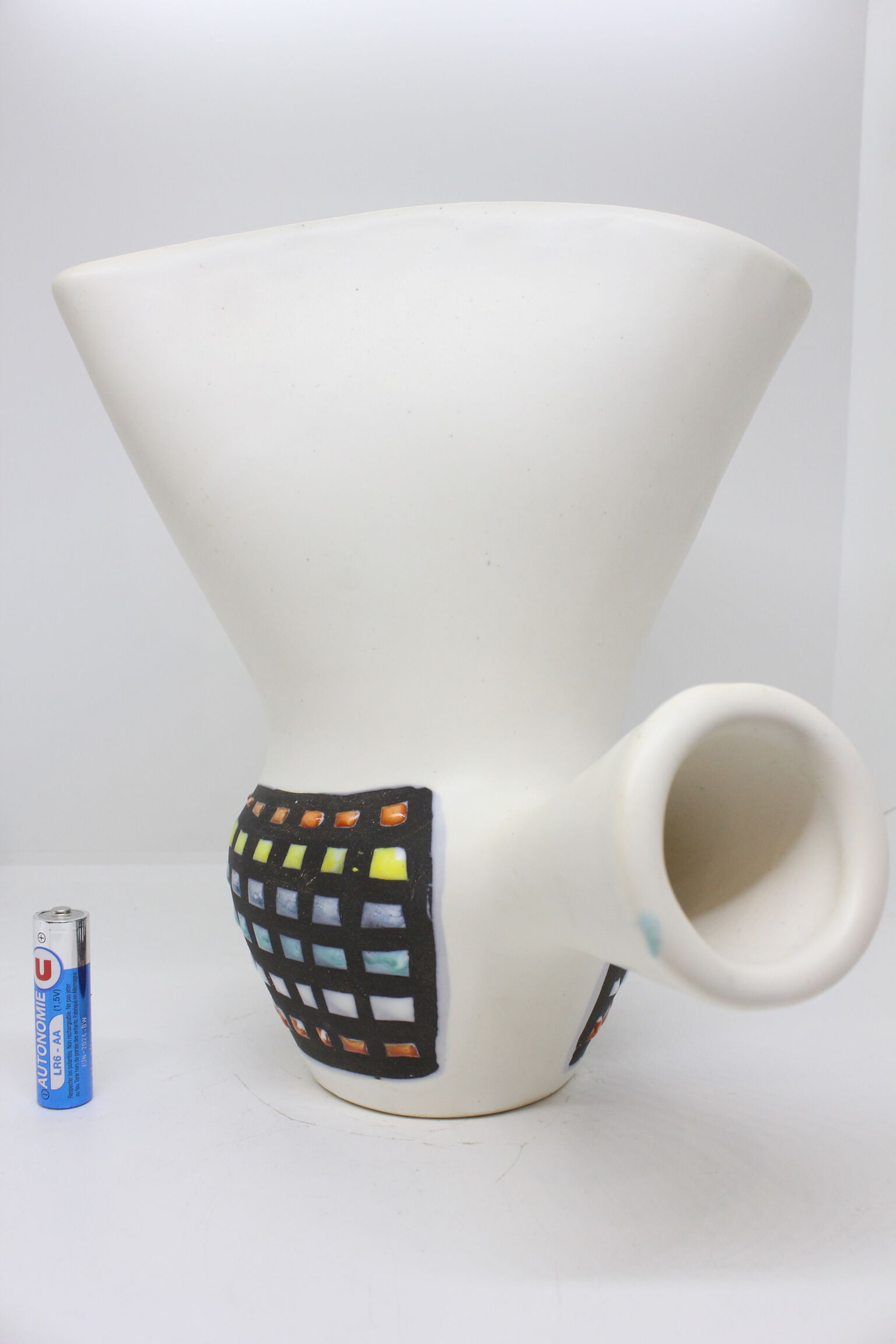 Vase de capron Vallauris 1950