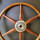 Large Vintage "Linseen" Rudder Bar 50"