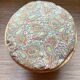 Vintage rattan pouf