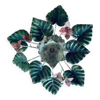 Italian flower ceiling light