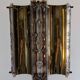Hollywood Regency brass pendant by Vitrika, Denmark circa 1970.