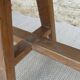 Solid wood farmhouse bench, 2m30