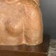 Art Deco Expressionist Sculpture "Nude Female Bust" unique piece 1940