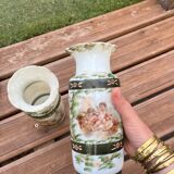 Enamelled vases