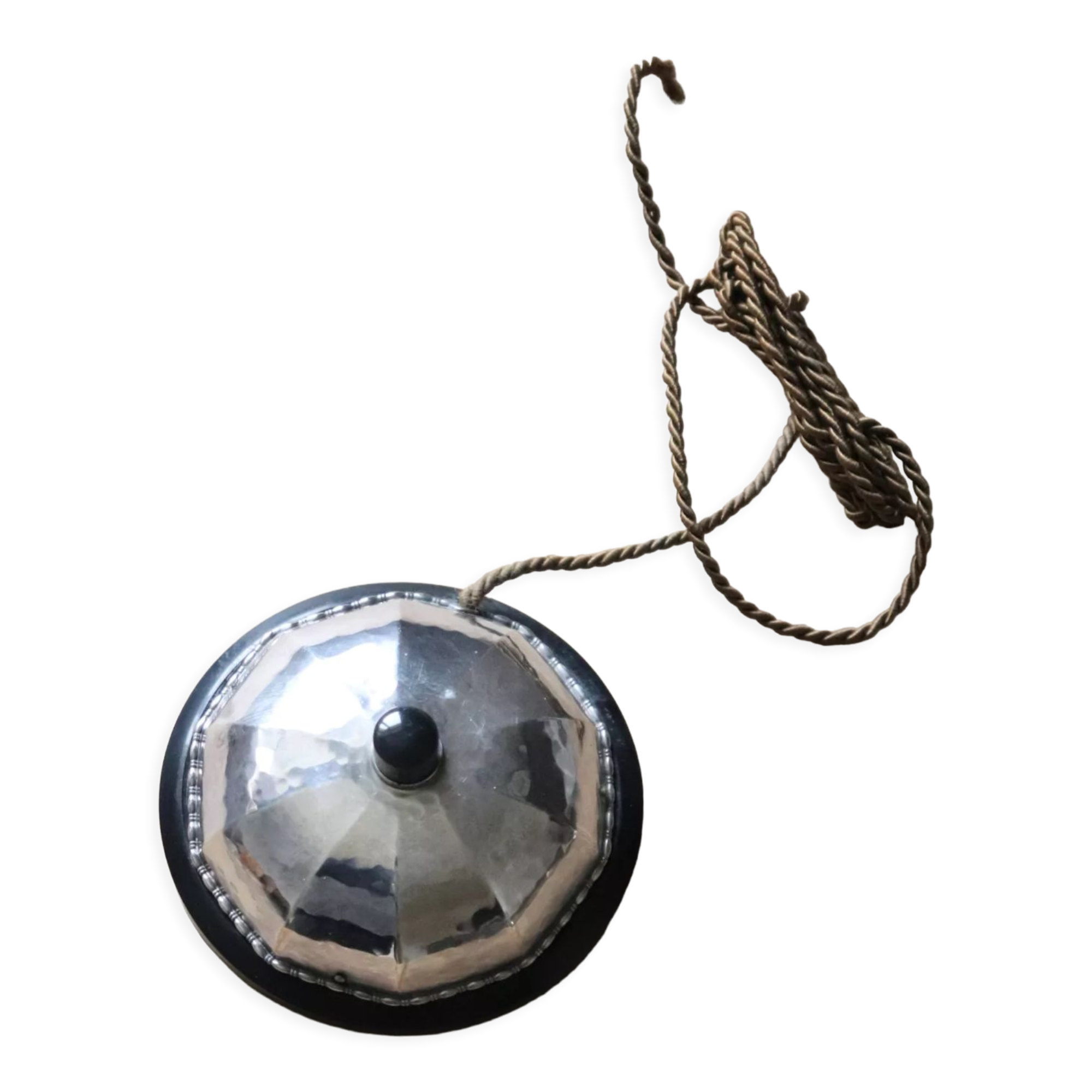 Old servant's bell in silver 855