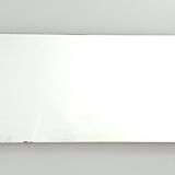 Rectangular Ebonized beech and Maple Wall Mirror Attr. to Paolo Buffa, Ital