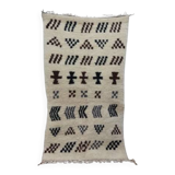 Azilal Berber rug in handmade wool 180 X 105 CM