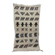 Azilal Berber rug in handmade wool 180 X 105 CM