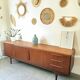 Vintage teak enfilade from the 1960s.