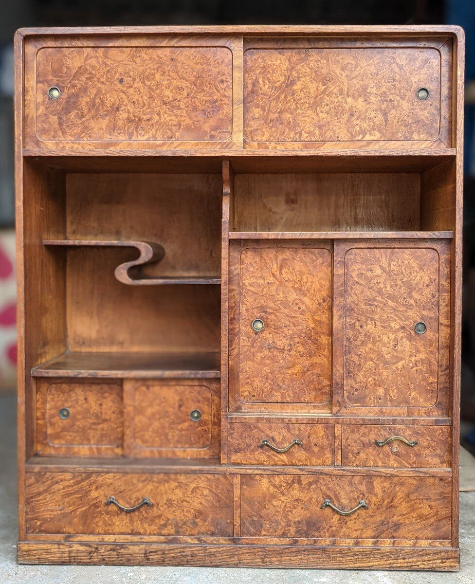 Meuble à thé japon art deco 1920-40