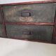 Antique workshop drawer unit from the 1920s.