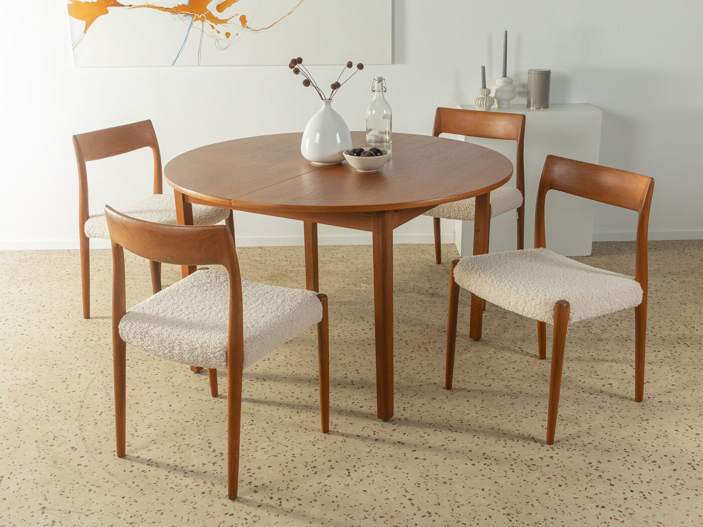 1950s Dining chairs, Nils O. Møller
