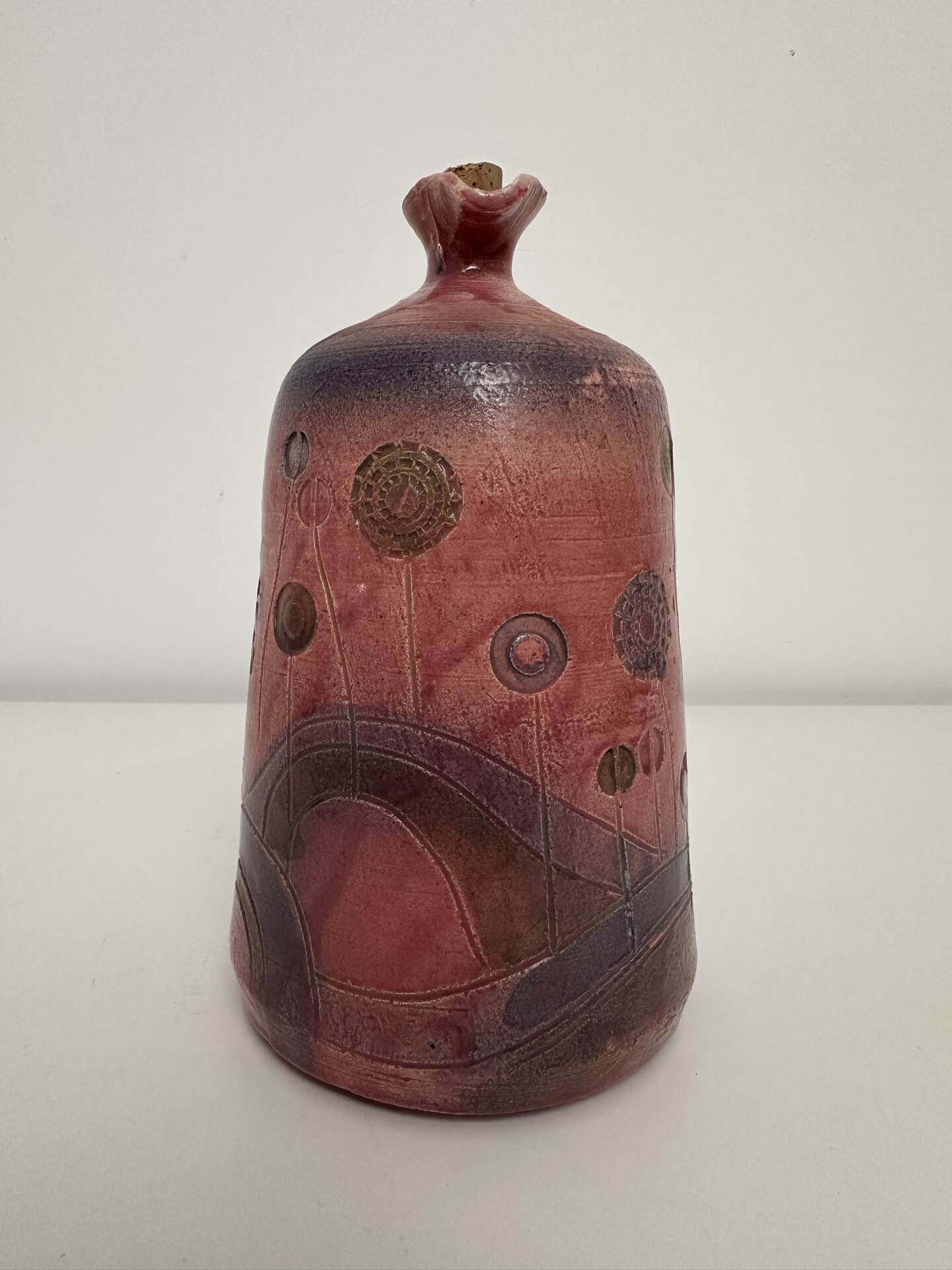 Ceramic jug by Patrick Peroz, vintage