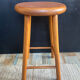 Vintage solid wood stool