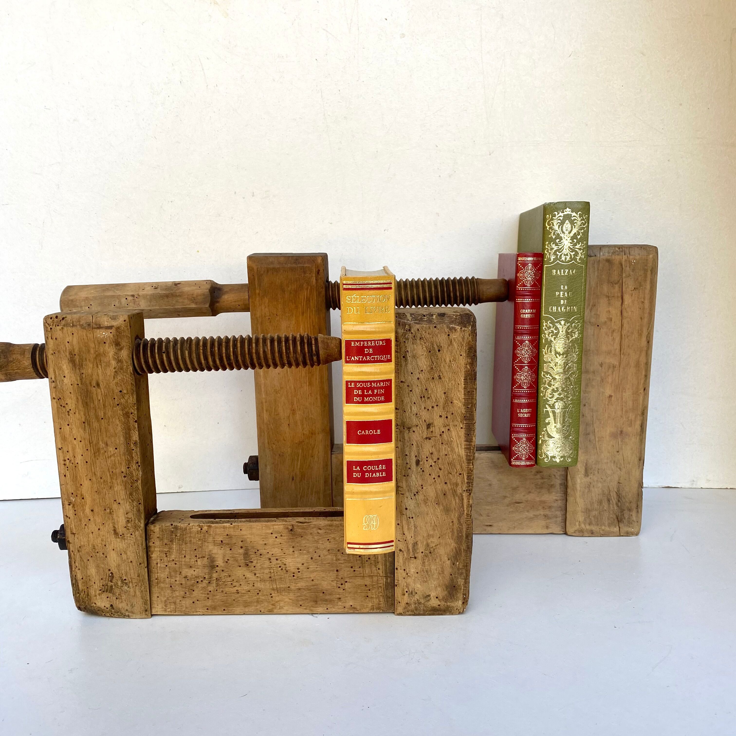 Joint bookends, former carpenter