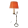 Jean pierre rickaert vintage floor lamp