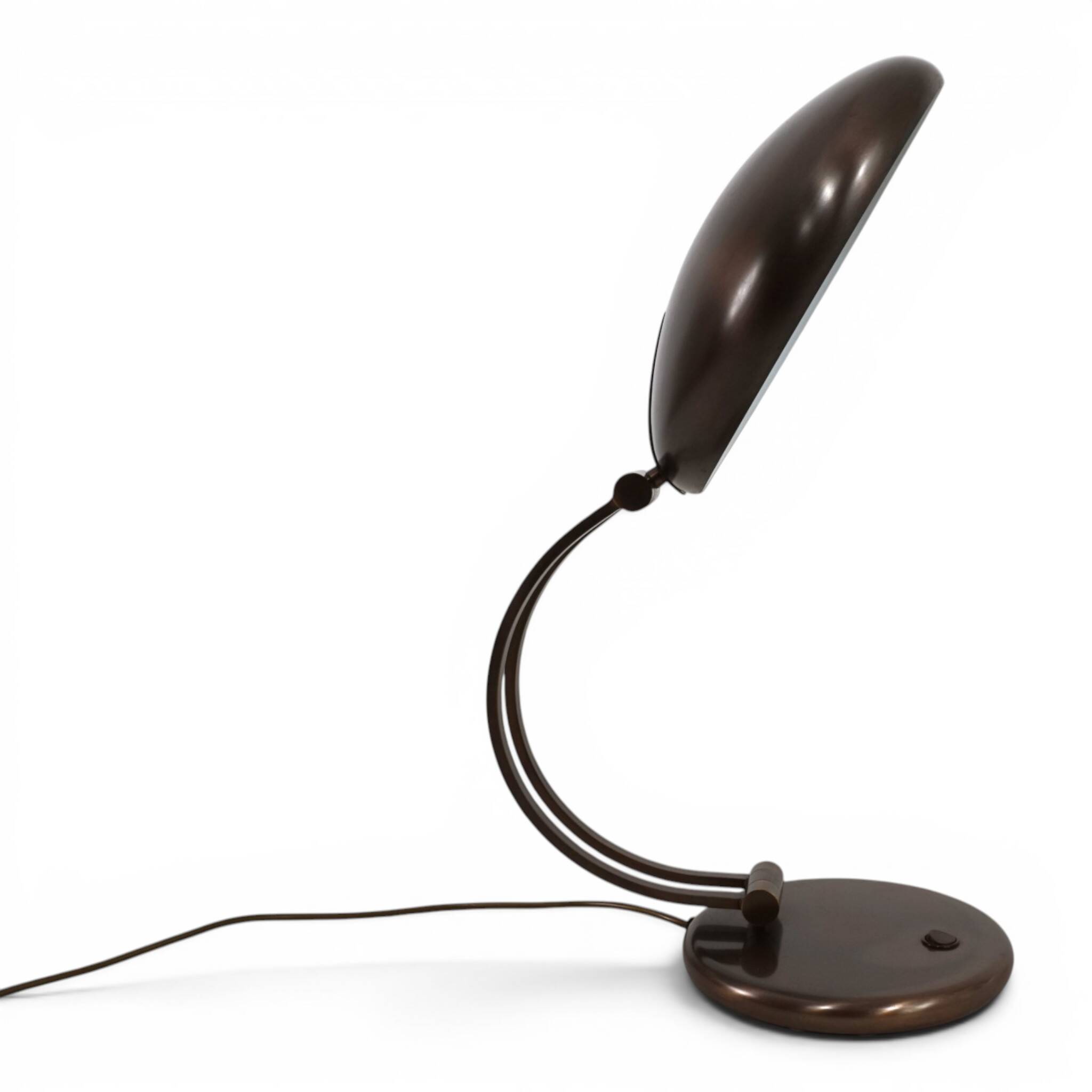 Hillebrand Bronzed Table Lamp by Egon Hillebrand, 1960