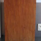 Medicine cabinet with beveled mirror