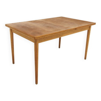 "Bjärni" oak dining table, Nils Jonsson, Troeds, Sweden, 1960s