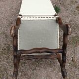 Set of 6 chairs covered with skai