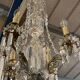 Lustre 4 feux en crsital Baccarat