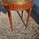 Louis XVI marquetry style hot water bottle table