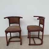 2 chaises de Josef Hoffmann