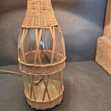 Rattan lamp 1970