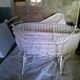 Wrought iron rocking cradle