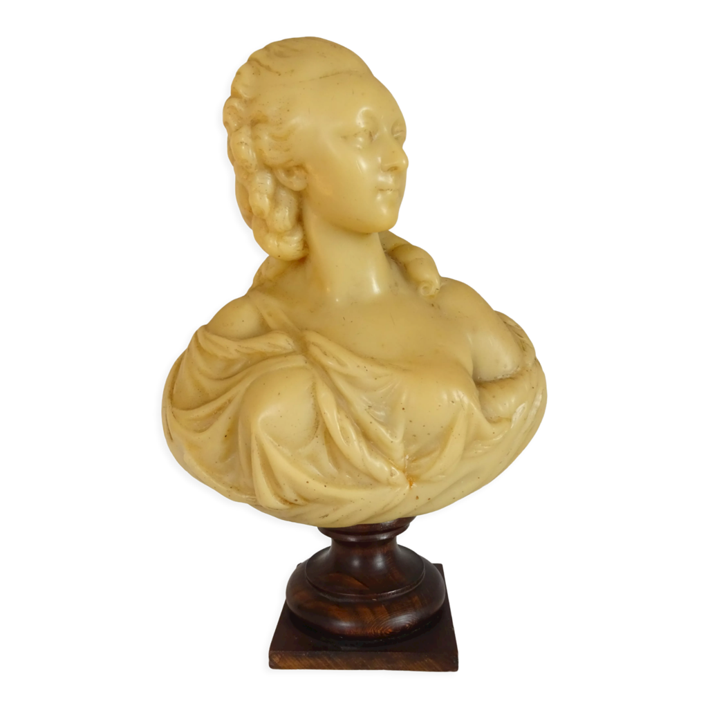 Unknown - Bust of a Lady, Madame Comtesse Du Barry, Terracotta Bust, French Antique School For