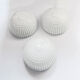 White glass plafond Polam Wikasy, Poland 1970s.