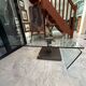glass coffee table