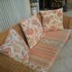 Rattan bench