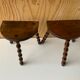 Duo of cowherd stools
