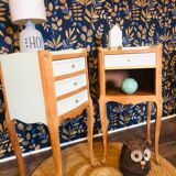 Pair of Louis XV style bedside tables