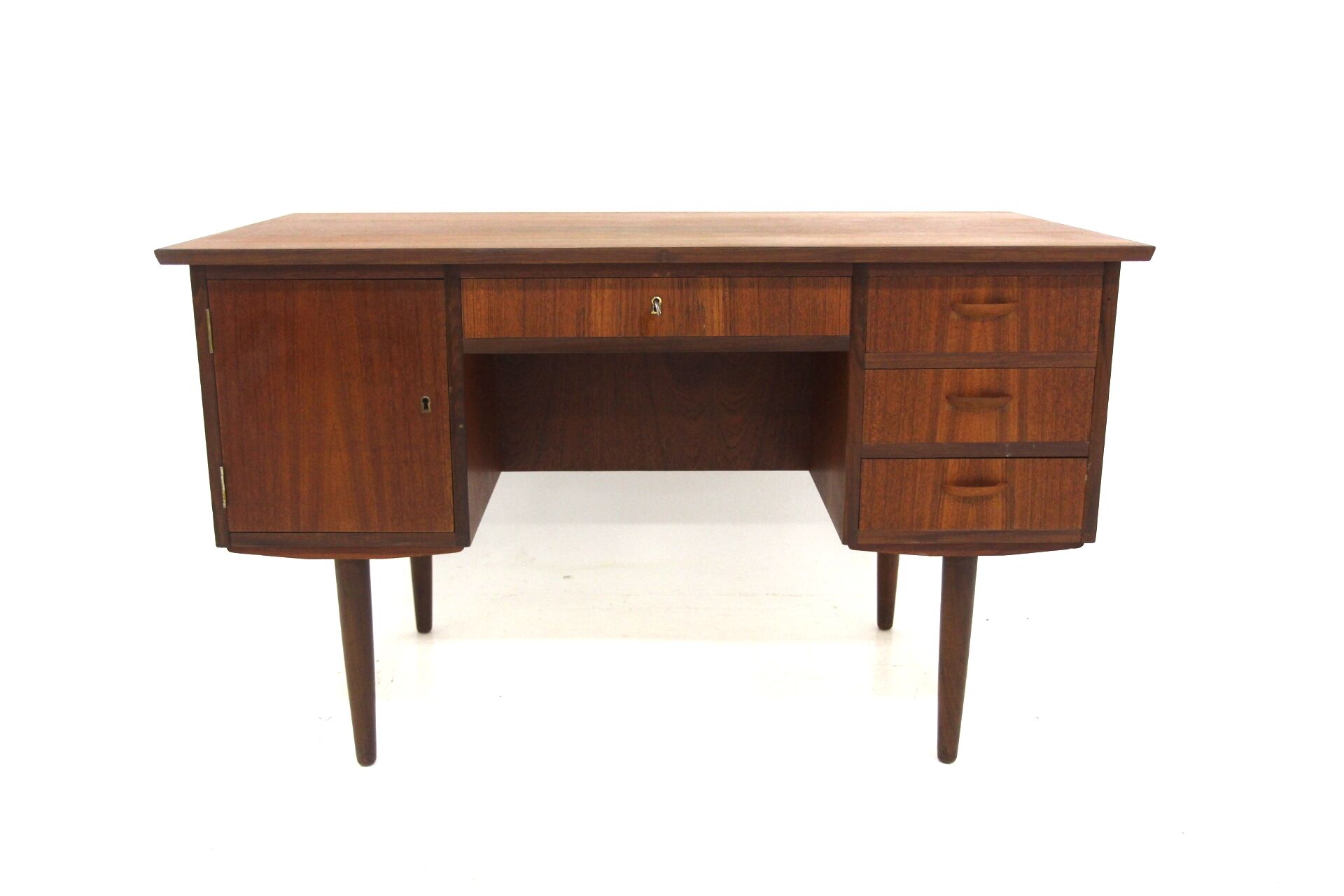 Scandinavian teak desk, Sweden, 1960