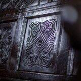 Antique Renaissance Revival Oak Bench, 1890s