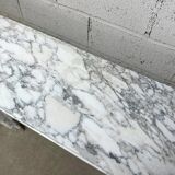Louis XVI style marble fireplace